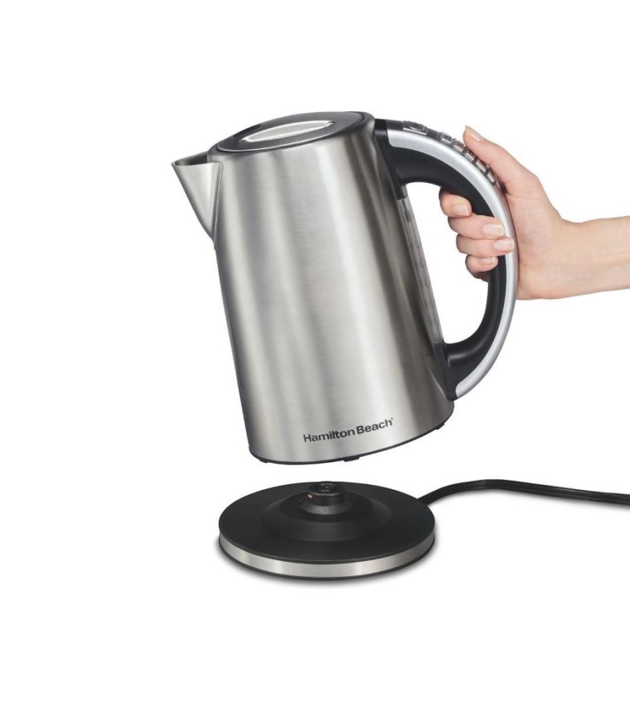 Chaleira Elétrica Hamilton Beach Com 6 Temperaturas